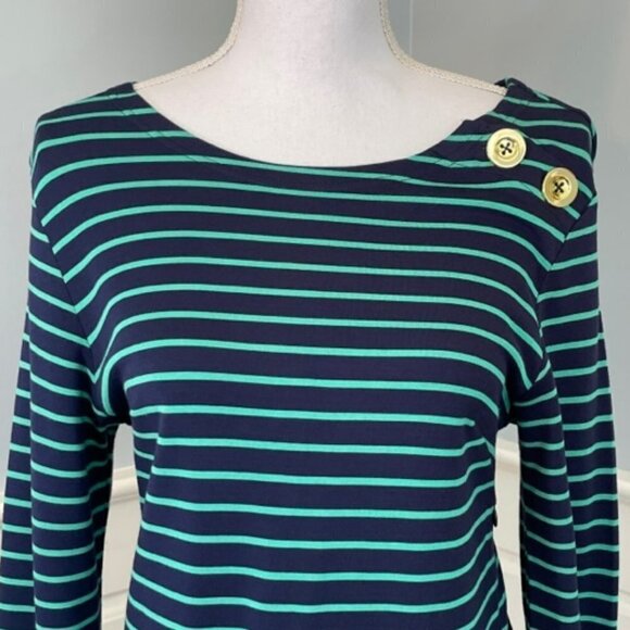 Sail to Sable Knit Jersey Sheath Shirt Dress XS - Picture 3 of 7